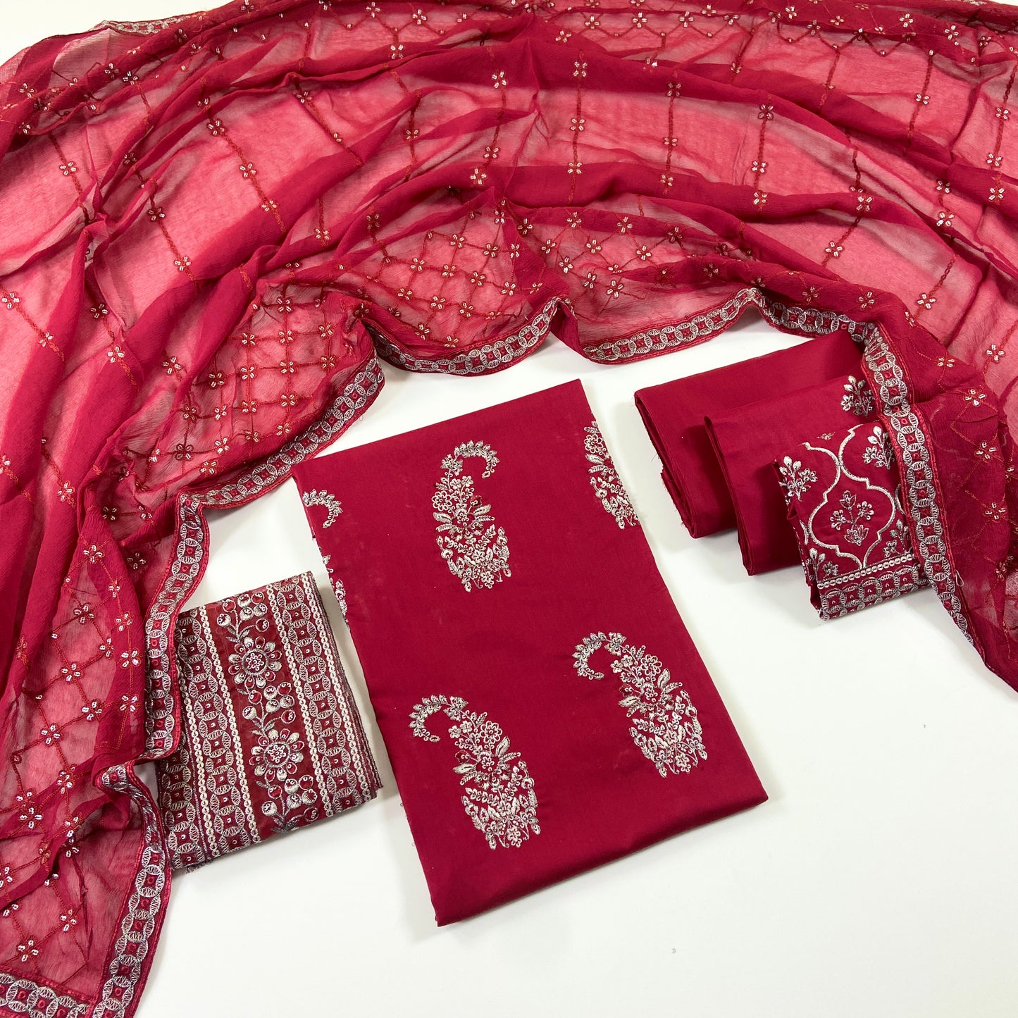 Zarmeen & Emaan Premium Emb Lawn 3PC