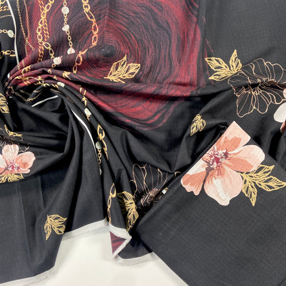 Nishat Digital Printed Khaddar Shirt-1PC