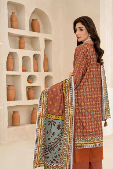 Esha Eshal by Bin Ilyas Premium Printed Viscose 3PC