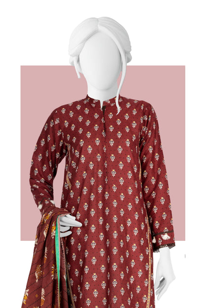 Panjnad By J. Printed Lawn 3PC