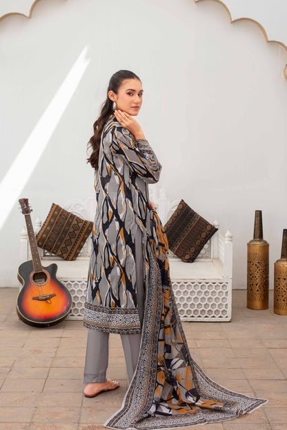 Fabiha Feroza Printed Lawn 3PC