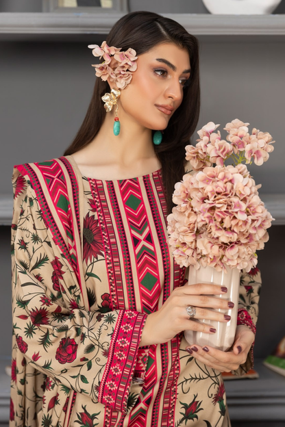Rang Preet Digital Printed Linen 3PC