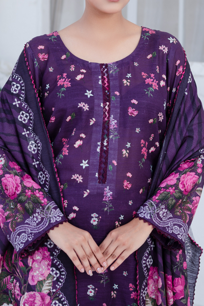 Mawra Essential Printed Khaddar 3PC