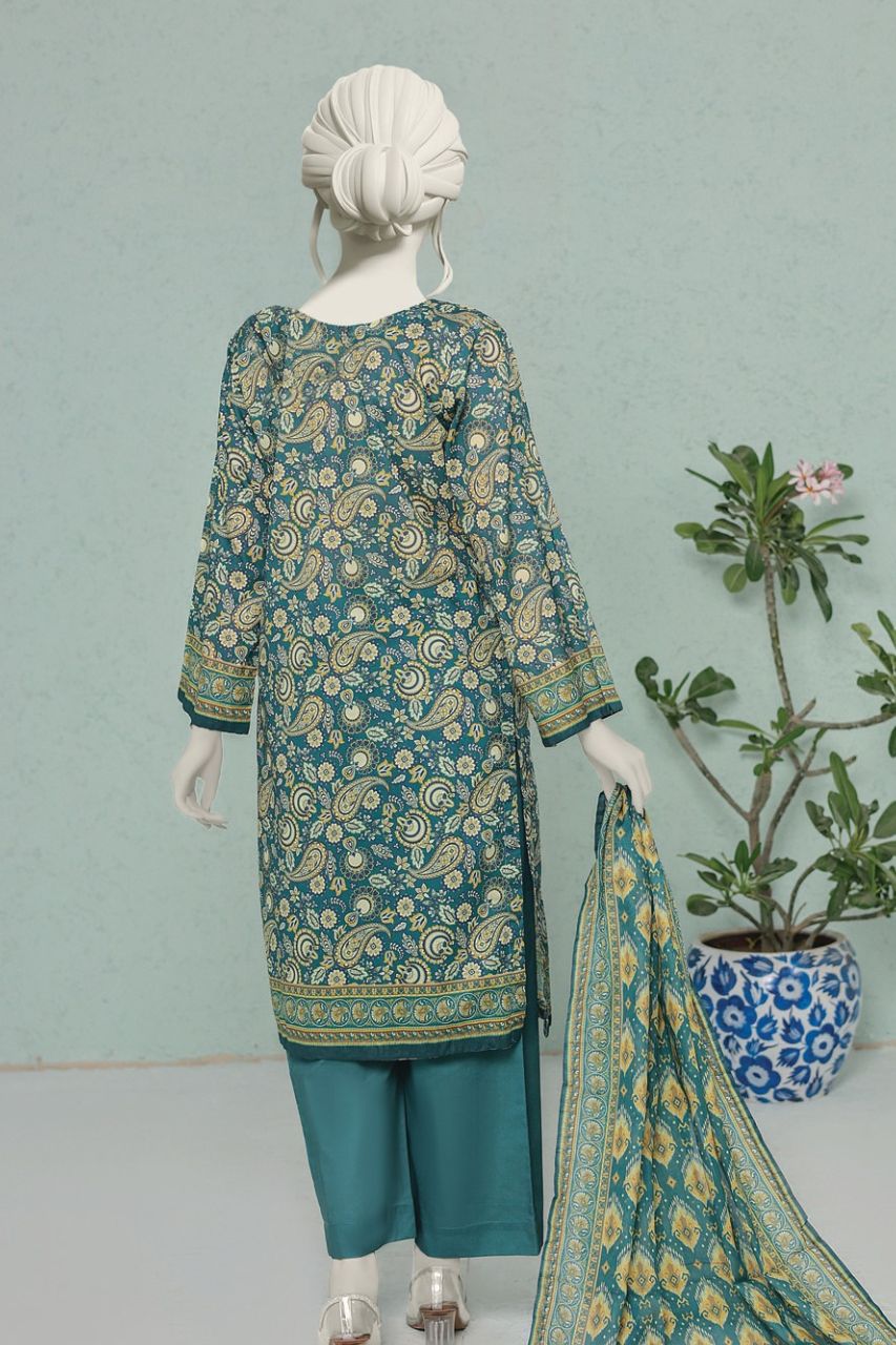 MTJ Premium Printed Lawn 3PC