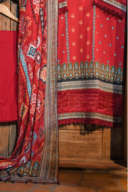 Miral By Murashe Printed Lawn 3-PC