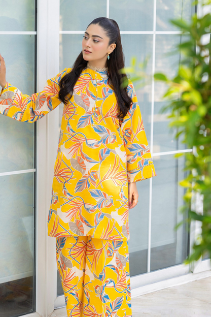 Raabi Digital Printed Khaddar 2PC