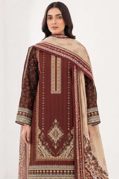 Anaya Digital Printed Linen 3PC