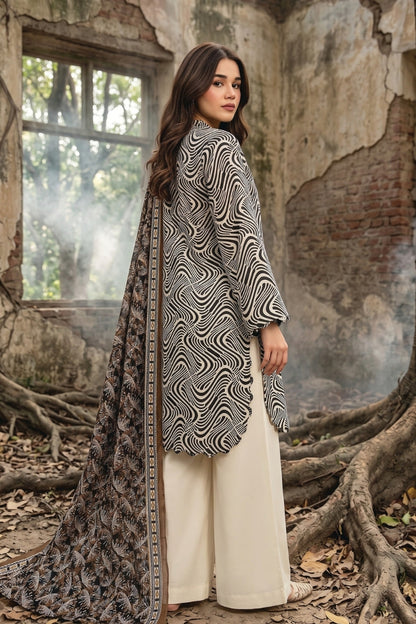 Zesh Digital Printed Khaddar 3PC