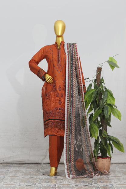 Zarqash By Anaya Noor Heavy Emb With Neno Kara 3PC