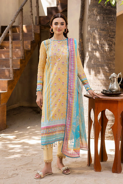 Naqsh Luxury Printed Lawn 3-PC