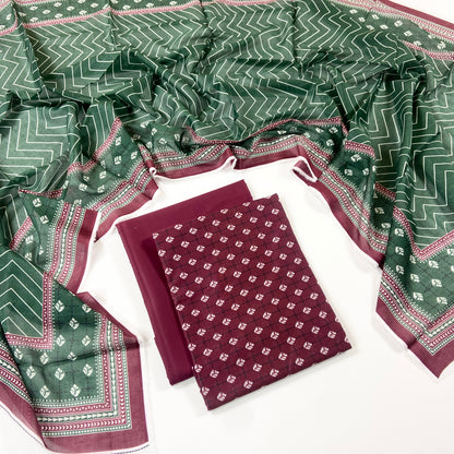 Bin Saeed Digital Printed Lawn 3PC