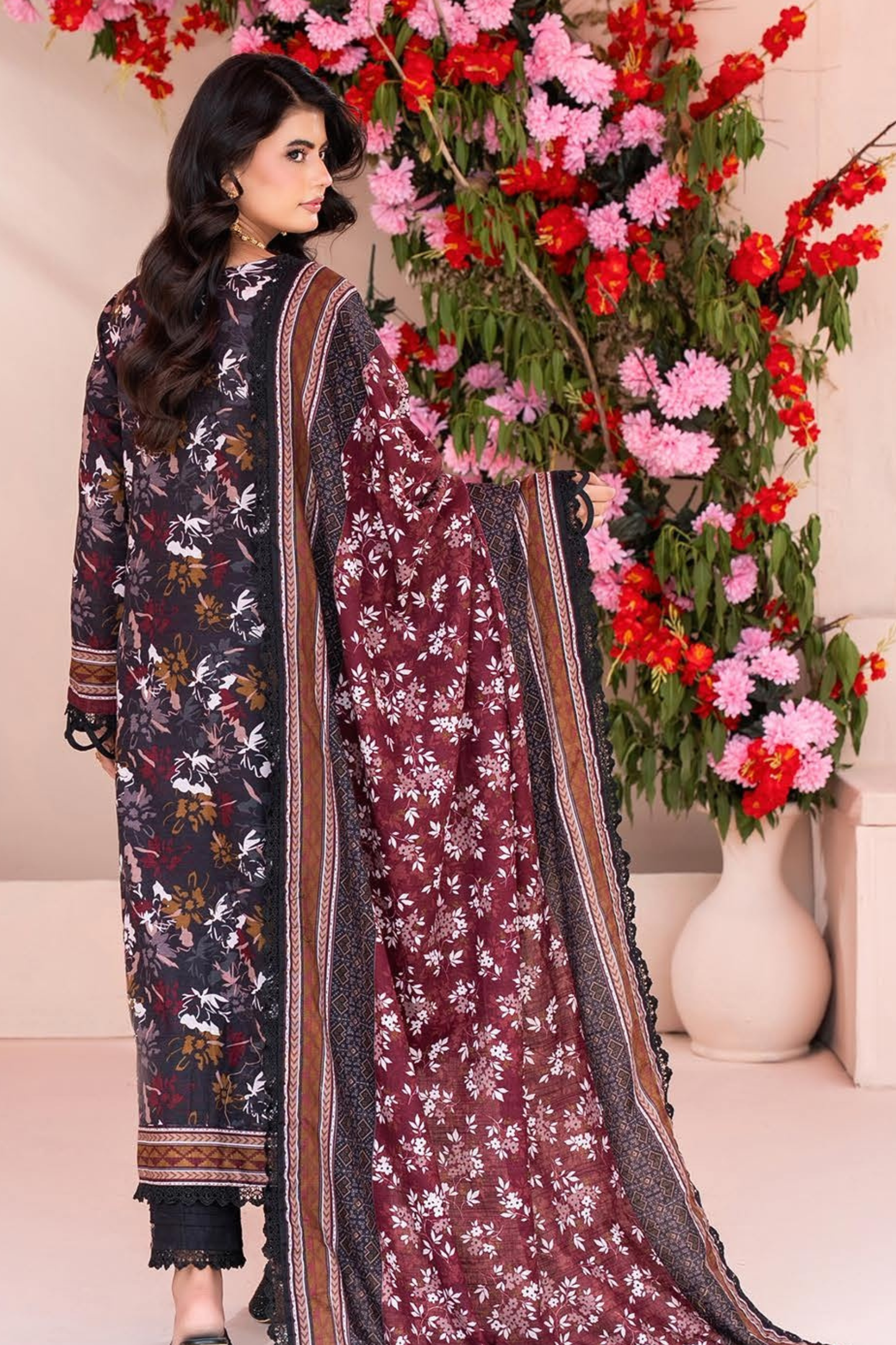 Zesh Airjet Full Embroidered Khaddar 3PC