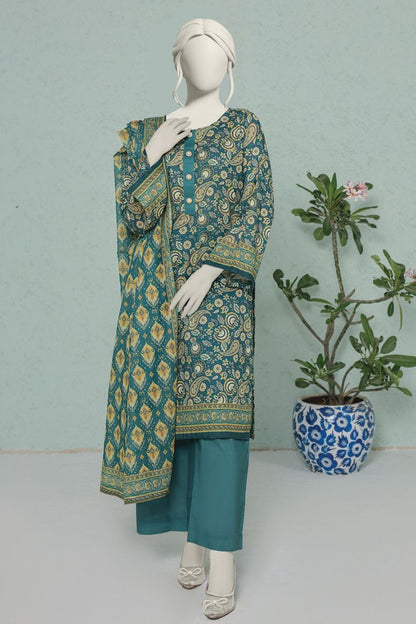 MTJ Premium Printed Lawn 3PC
