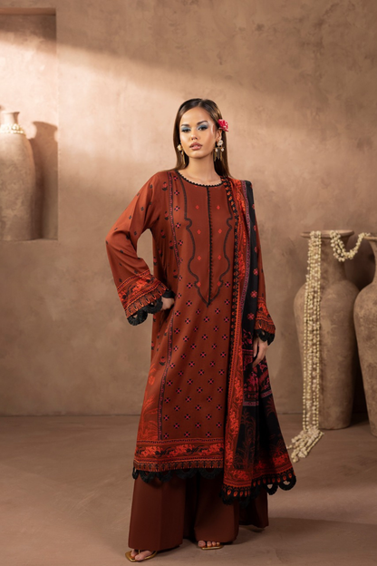 Paltar Premium Marina Printed 3PC