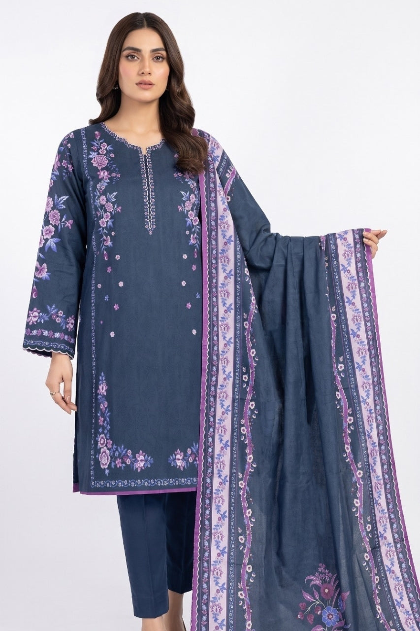 Anaya Digital Printed Cotry Khaddar 3PC