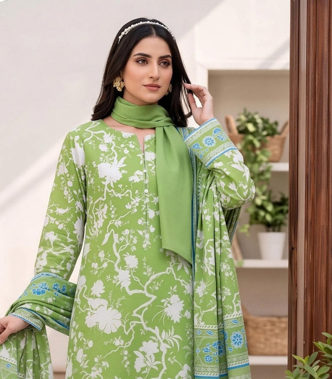 Mashaim Digital Printed Khaddar 3PC