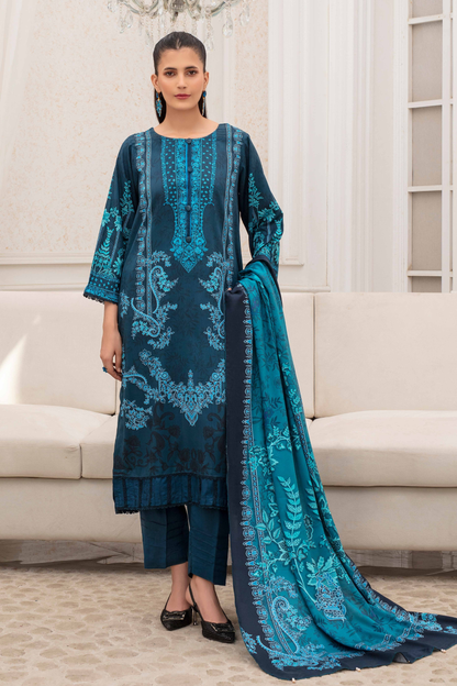 Fabiha By Feroza Digital Printed Linen 3PC