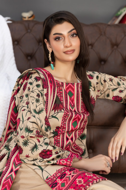 Rang Preet Digital Printed Linen 3PC