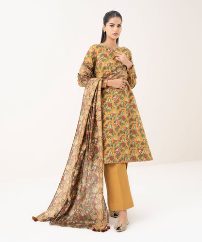 Sapphire Daily Digital Printed Lawn 3PC