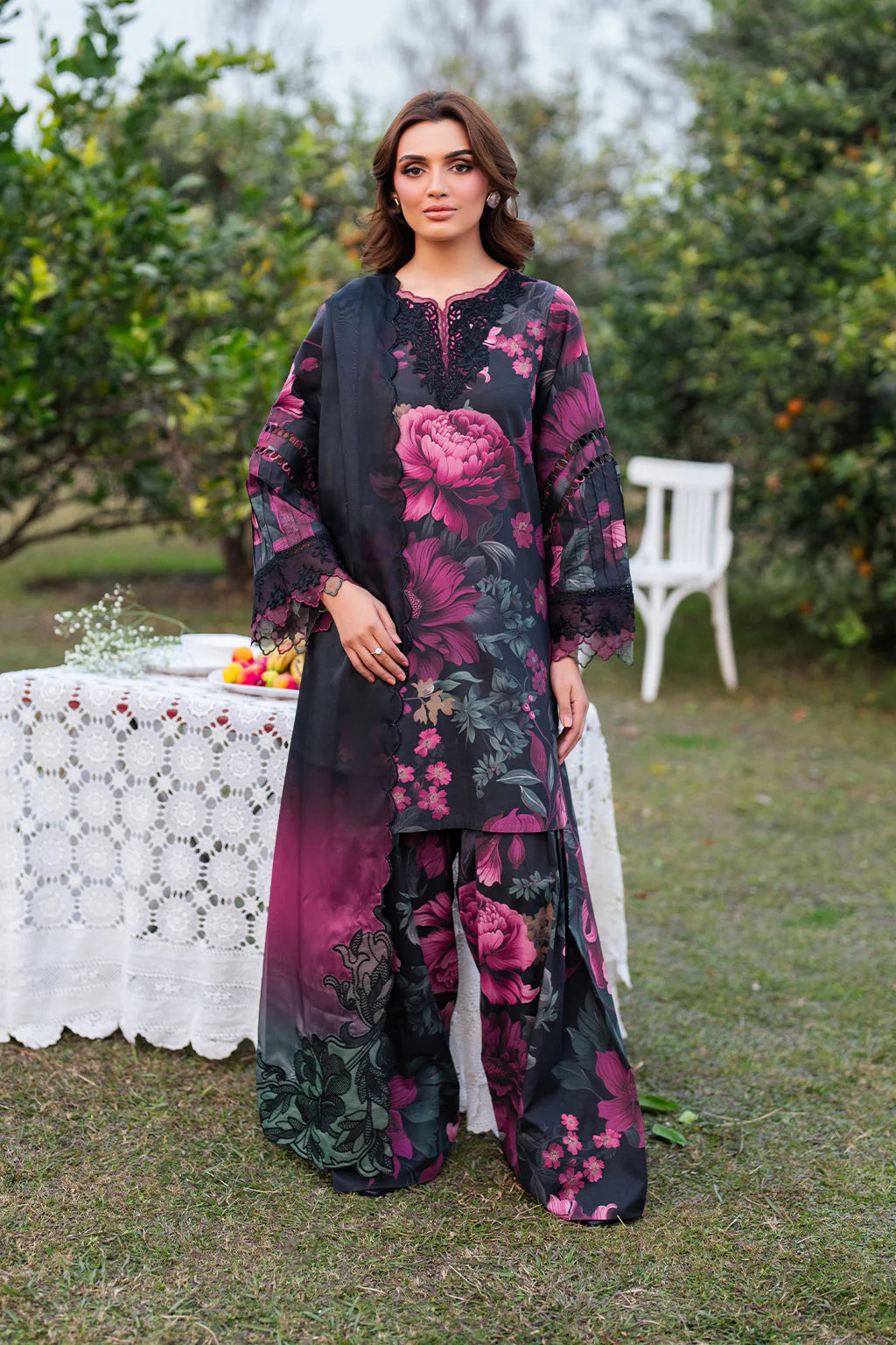 Iznik Tana Dora Digital Printed 3PC