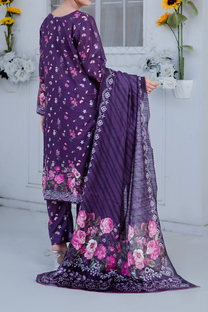 Mawra Essential Printed Khaddar 3PC