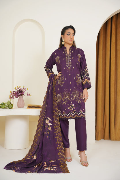 Riwayat-e-Sardi By Anaya Noor Emb Linen 3PC