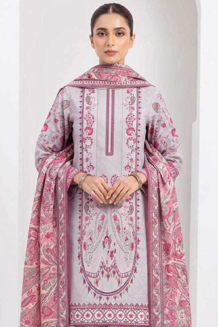 Anaya Digital Printed Linen 3PC