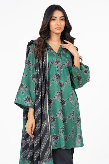 AlKaram Printed Lawn 3-PC