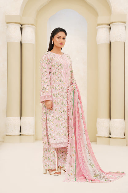 Jashn-e-Baharan By Anaya Noor Emb & Digital Printed Lawn 3PC