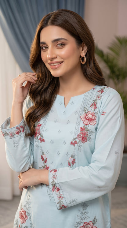Halima By Anaya Noor Premium Emb Viscose 3PC