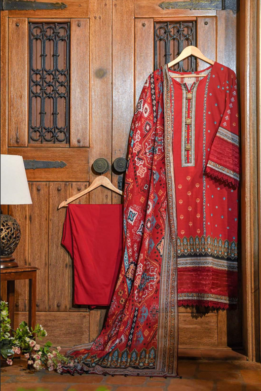 Miral By Murashe Printed Lawn 3-PC