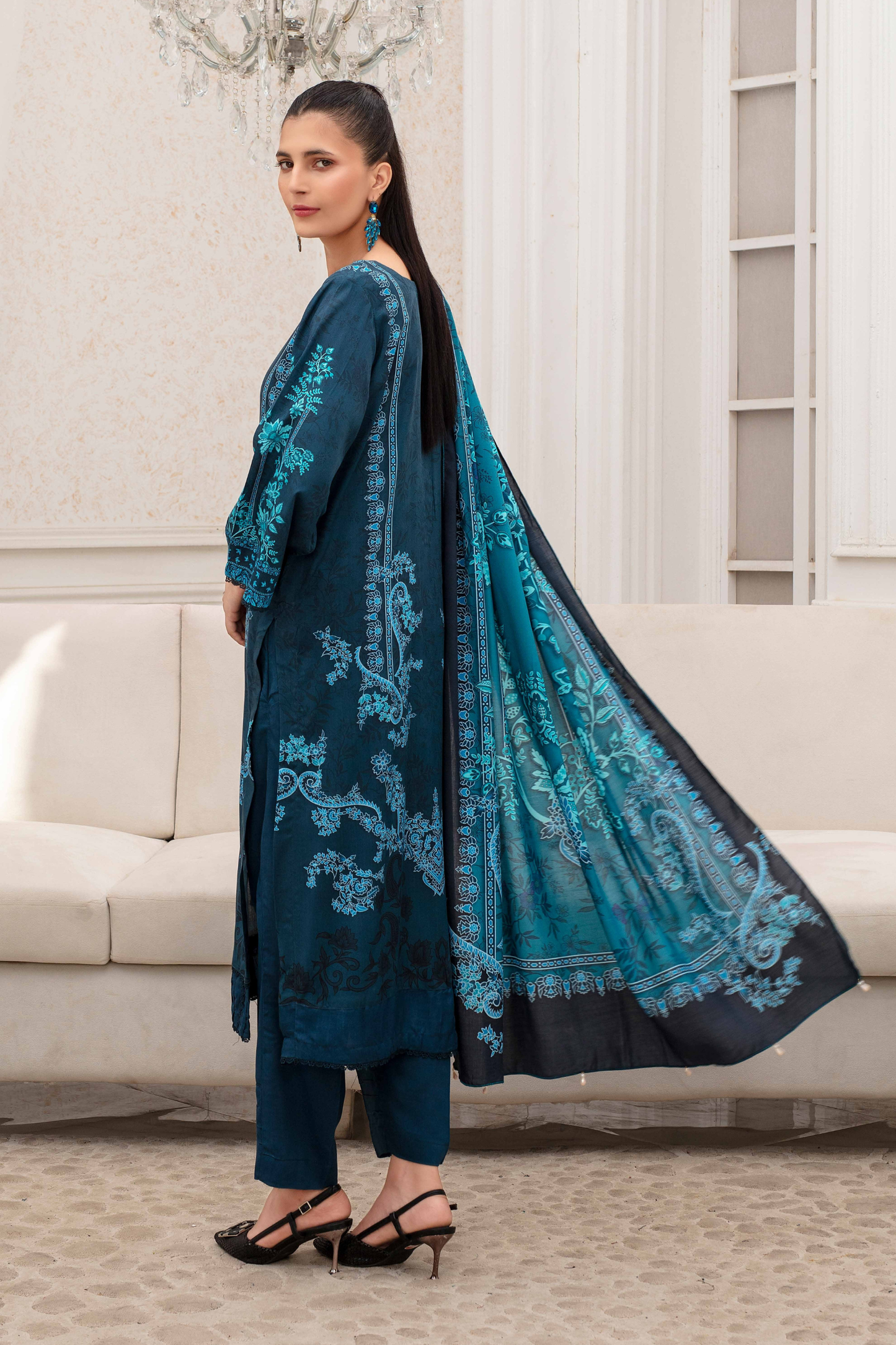 Fabiha By Feroza Digital Printed Linen 3PC