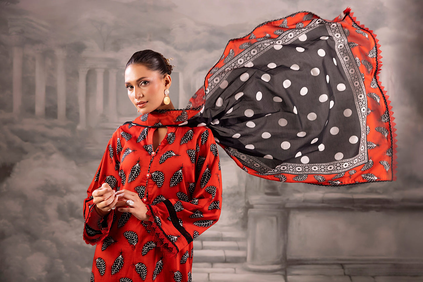 Salina Separates By Regalia Chp-1 Digital Printed Lawn 3PC