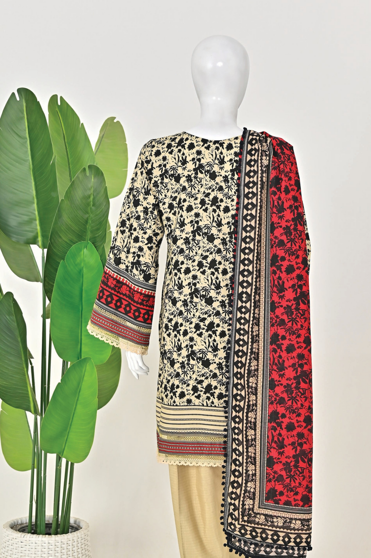 Murashe Printed Viscose 3PC