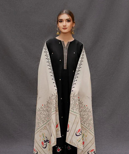 Zara Shahjahan Emb Lawn 3-PC