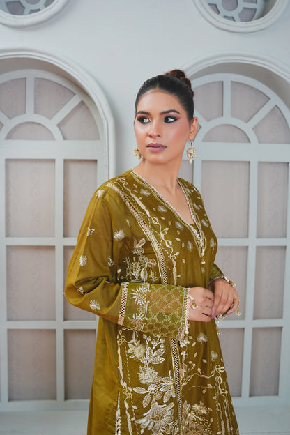Silk & Stories Luxury Heavy Embroidered Lawn 3PC
