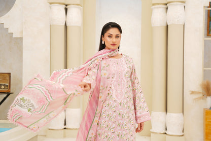 Jashn-e-Baharan By Anaya Noor Emb & Digital Printed Lawn 3PC