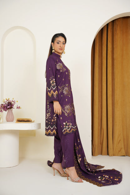 Riwayat-e-Sardi By Anaya Noor Emb Linen 3PC