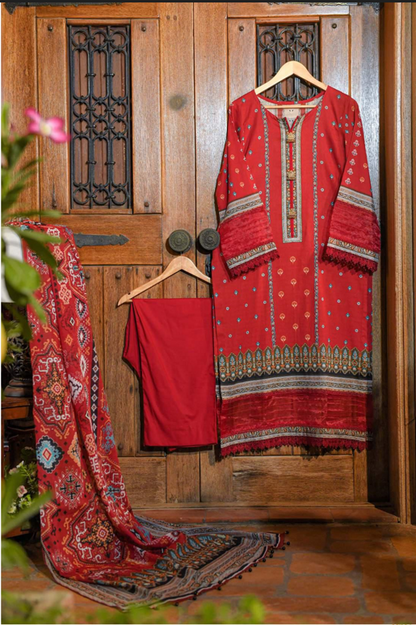 Miral By Murashe Printed Lawn 3-PC