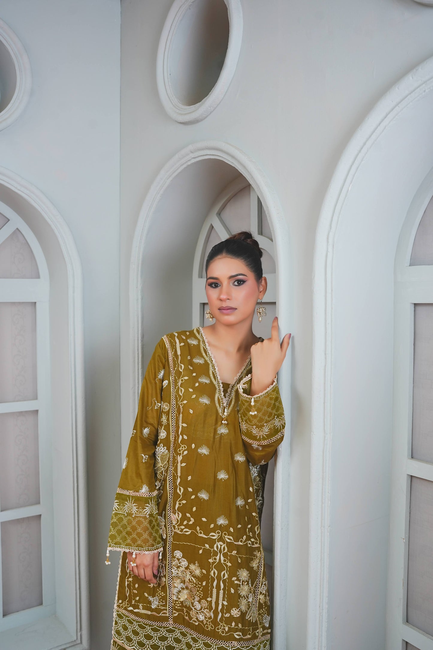 Silk & Stories Luxury Heavy Embroidered Lawn 3PC