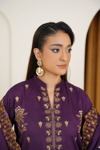 Riwayat-e-Sardi By Anaya Noor Emb Linen 3PC