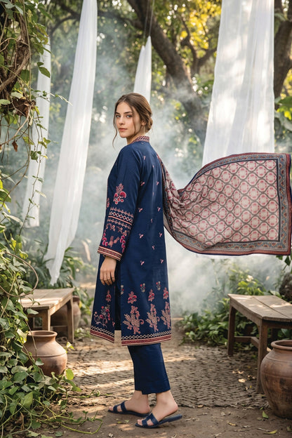 Salina By Regalia Digital Printed Khaddar 3PC