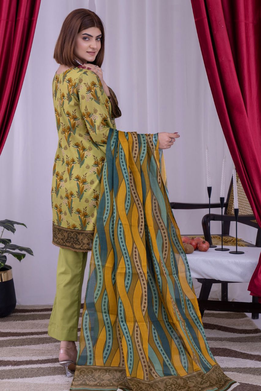 Arfa By Marooj Digital Printed Lawn 3PC
