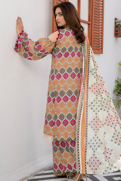 Abrish digital Printed Lawn 3-PC