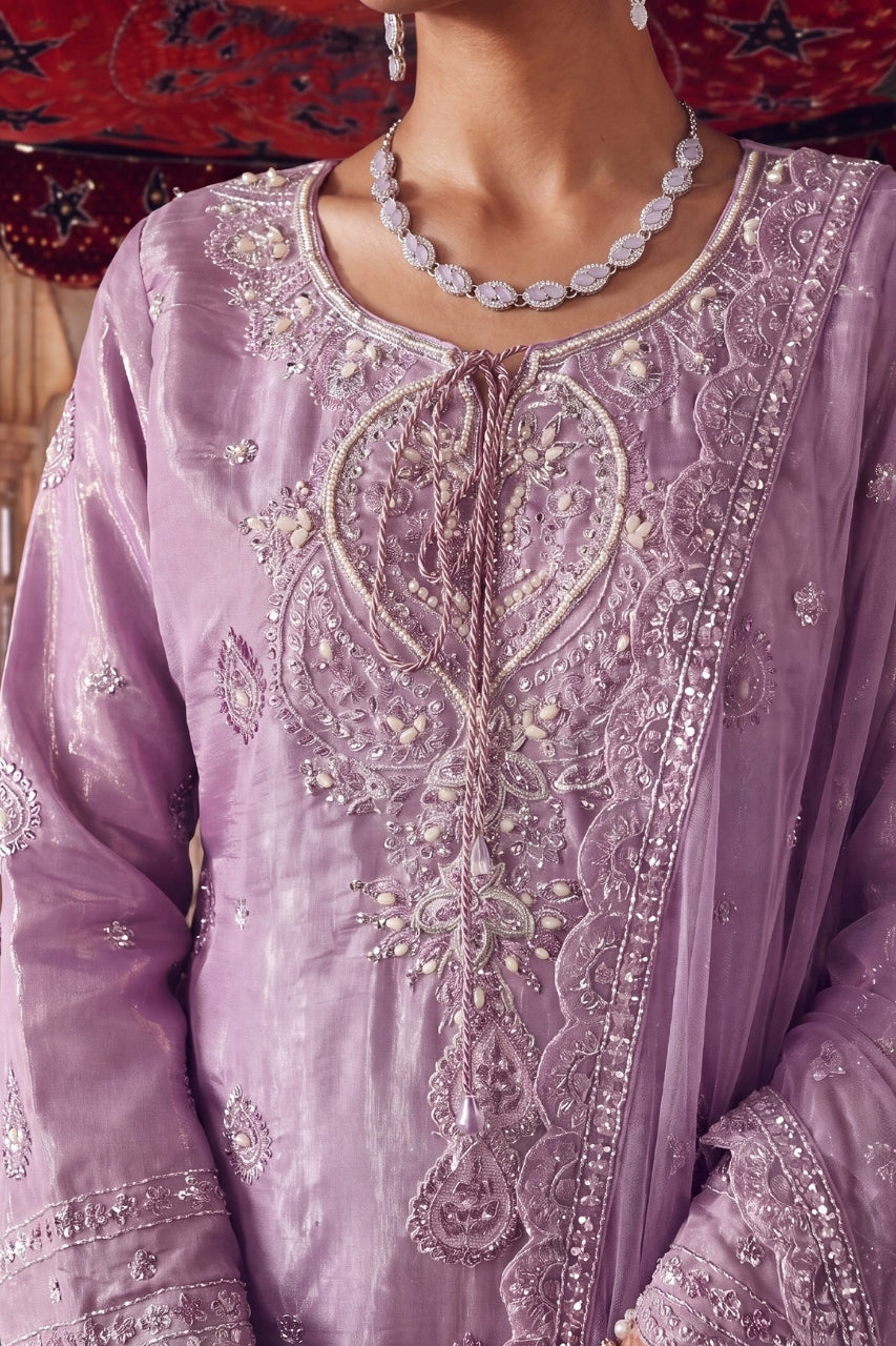 Zebaish By Dressline Luxury Un-Stitched Sheesha Silk Volume 3PC