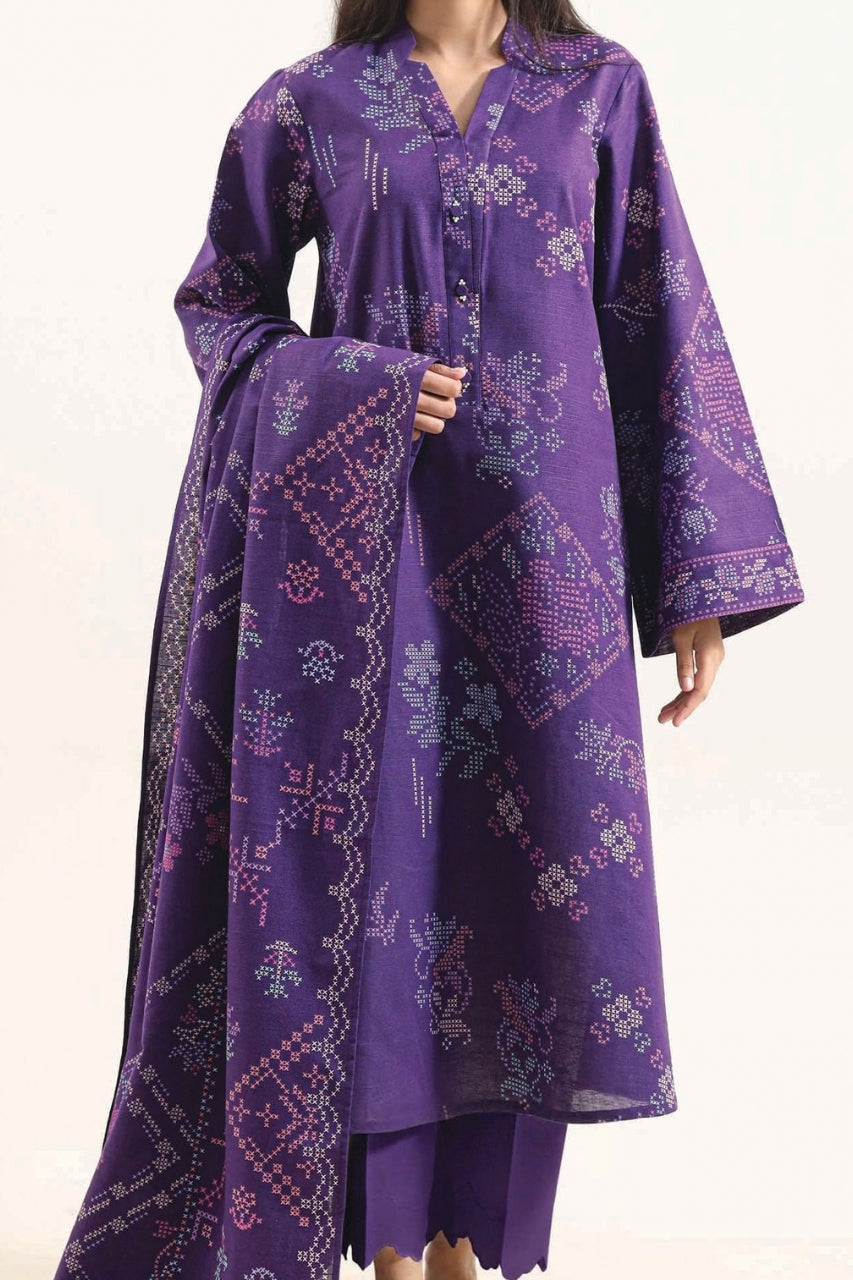 Saya Premium Printed Khaddar 3PC