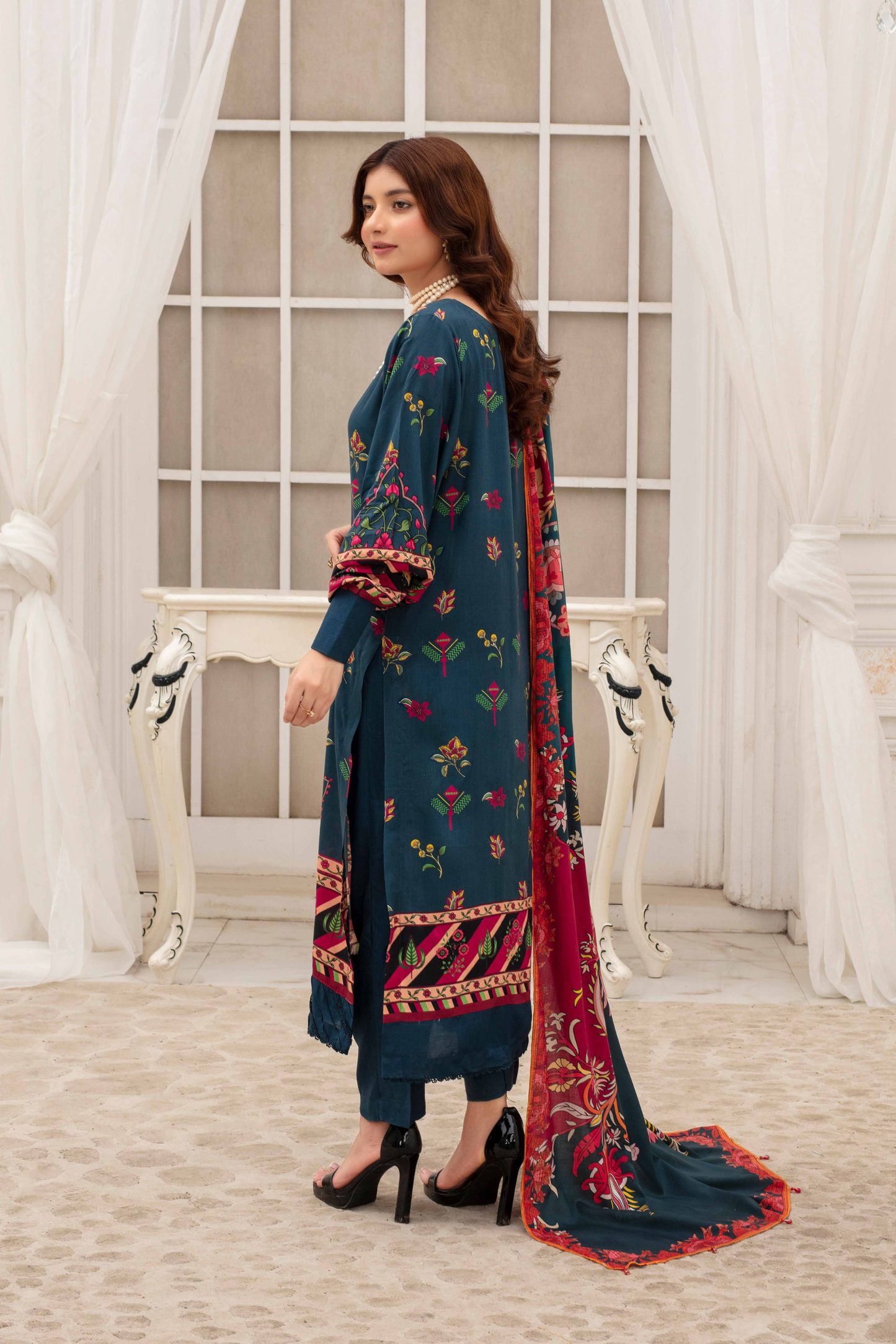 Fabiha By Feroza Digital Printed Linen 3PC