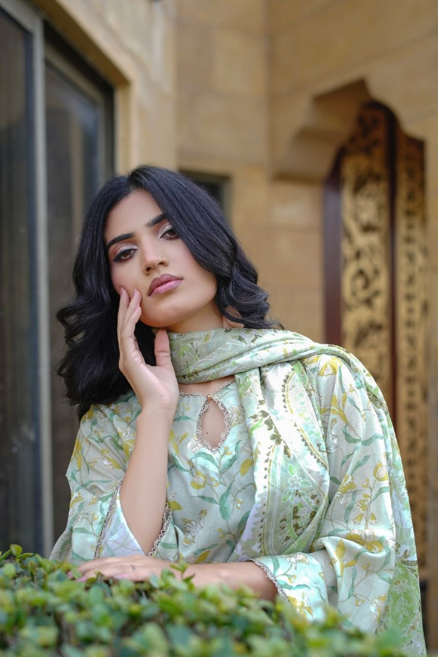 Madham By Lala Digital Printed Lawn 3PC