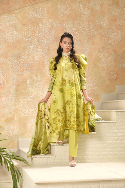 Reemse Digital Printed Lawn 3PC