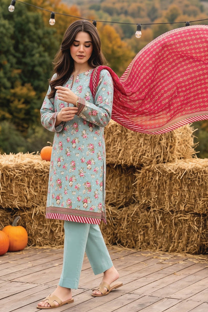 Salina By Regalia Digital Printed Khaddar 3PC